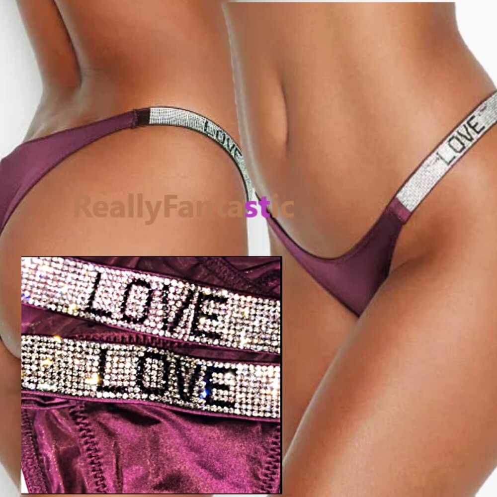 Shine Strap RHINESTONE PANTY